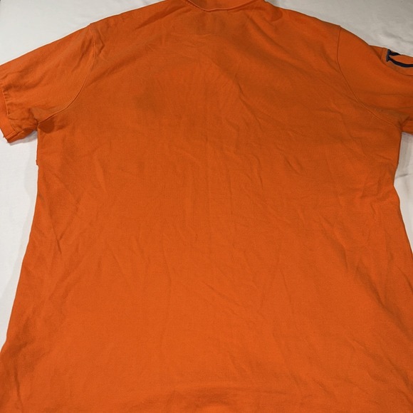 Polo Ralph Lauren Shirt Mens XL Orange Custom Fit Cotton #3 Logo Big Pony - Picture 11 of 11